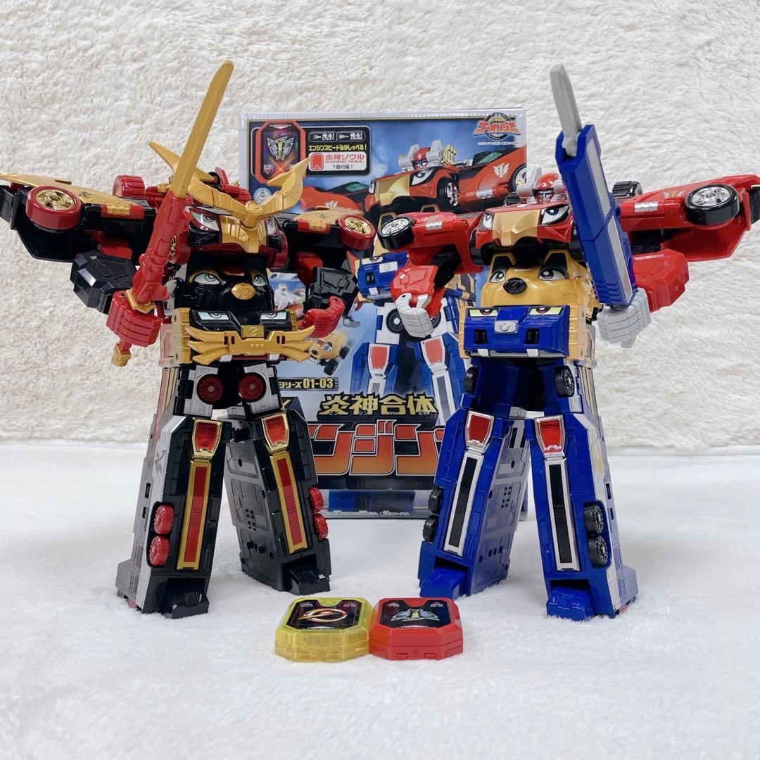 ✨入手困難✨炎神戦隊ゴーオンジャーDX炎神合体 炎神大将軍・エンジンオー　箱付