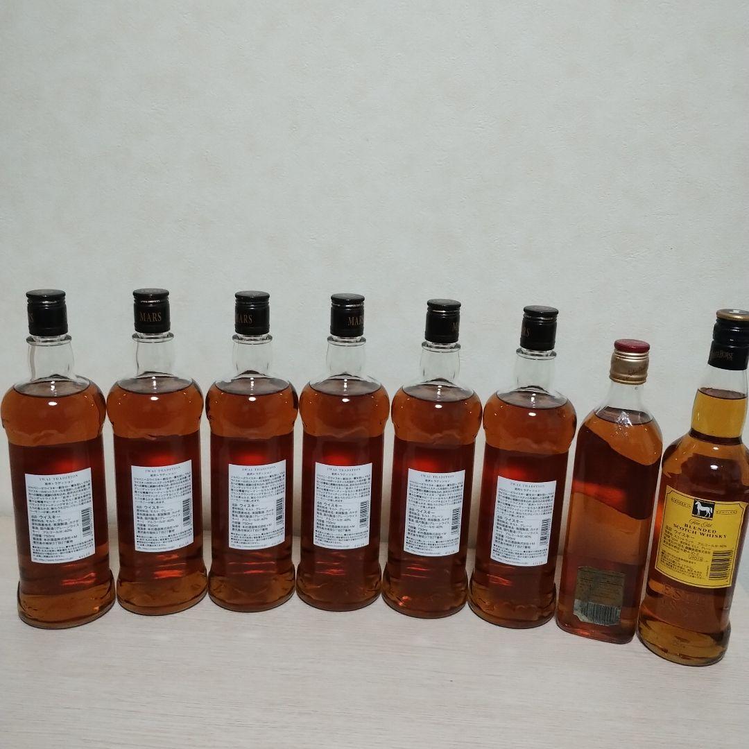 岩井ウイスキー8本セット＋ジョニーウォーカー・ホワイトホース