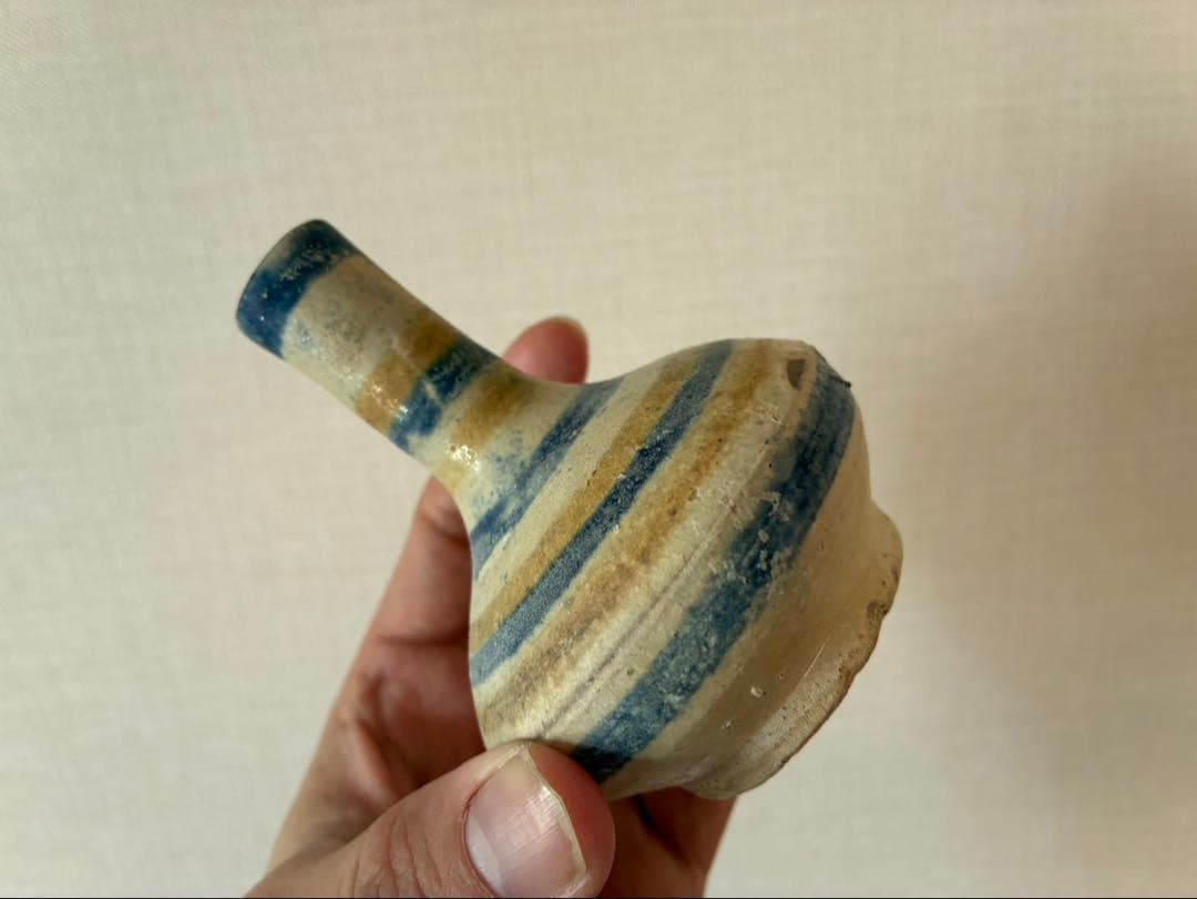 琉球古陶 小壺 骨董 アンティーク 一輪挿し 沖縄 陶器 焼物