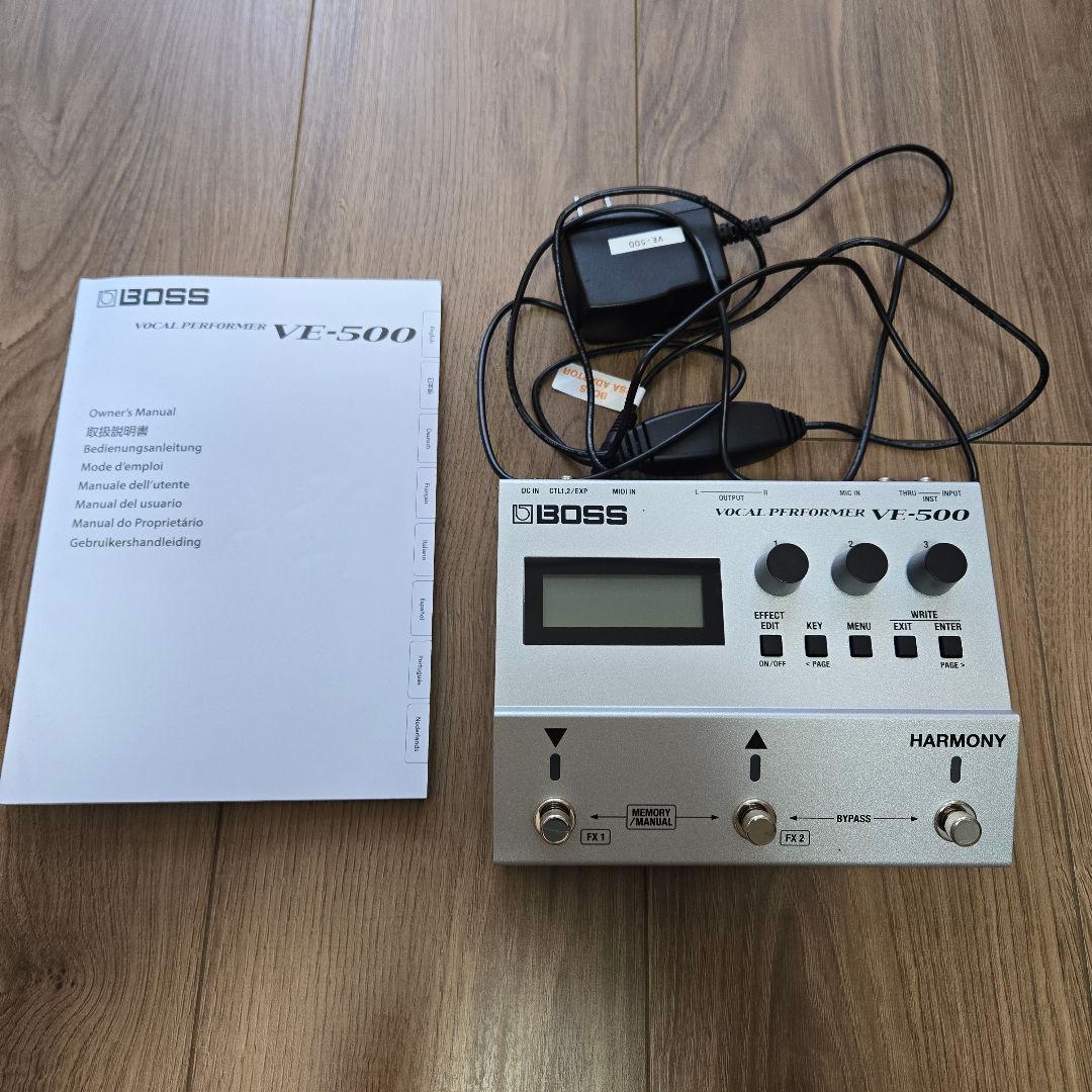 【超美品】BOSS VE-500 ボーカルパフォーマー（ボーカルエフェクター）