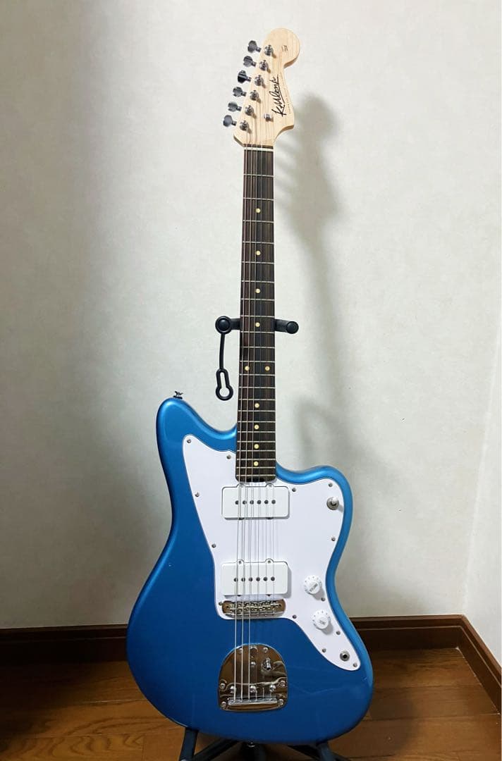 Kaalena 青 エレキギター デュアルハムバッカー ジャズマスター