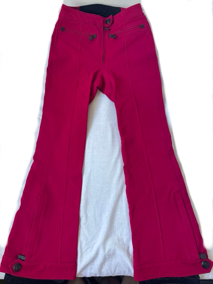 MONCLER スキーパンツ レディース 38 ピンク 美品