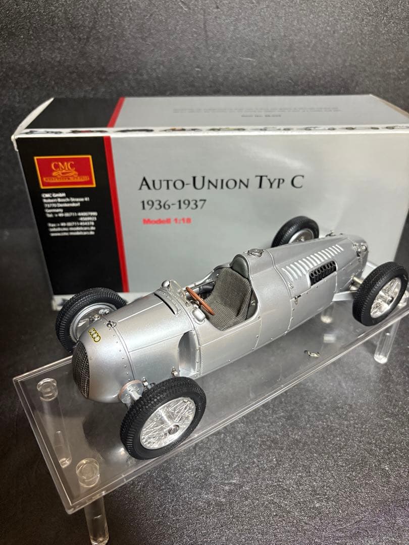 CMC 1/18 Auto Union Typ C 1936-1937 訳あり