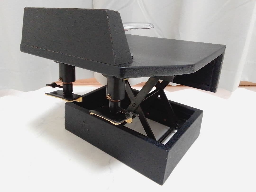 ムツミ ピアノ補助ペダル M-60 足台 ブラック