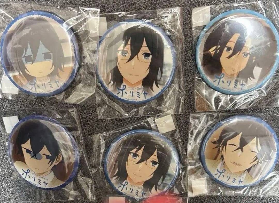 缶バッジ 6個 ホリミヤ 宮村伊澄 ハピピランド 激レア