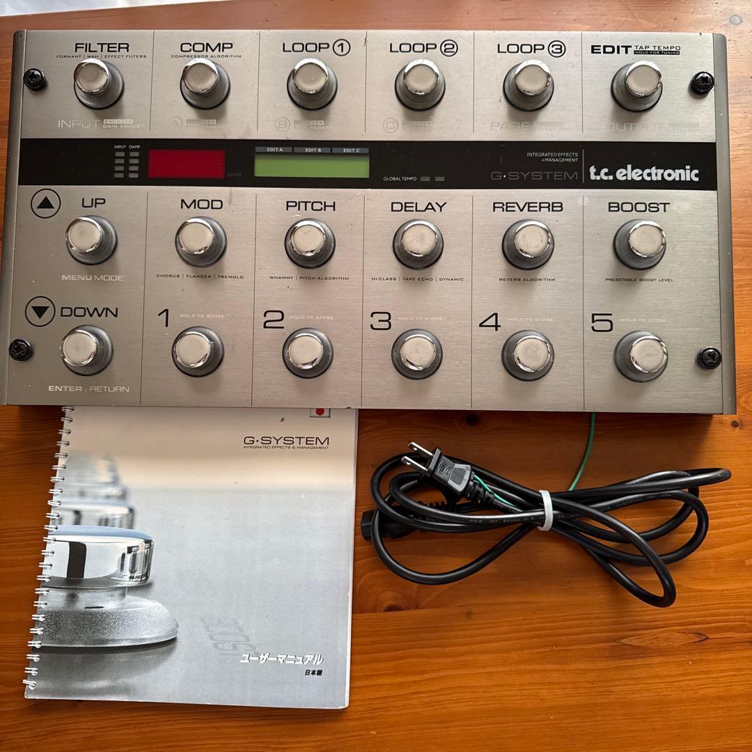 TC ELECTRONIC G-System　　マルチエフェクター