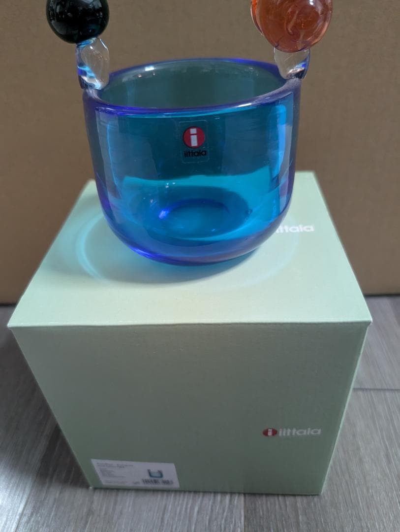 （イッタラ） ポムポムベース 90mm スカイブルー