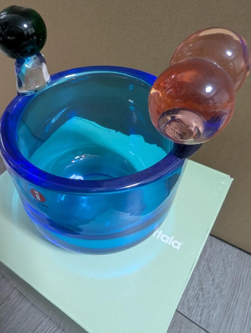 （イッタラ） ポムポムベース 90mm スカイブルー