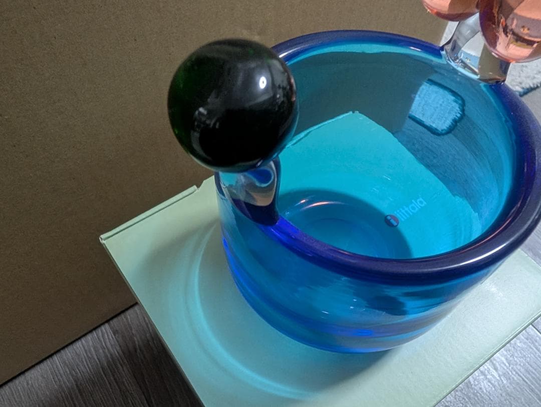 （イッタラ） ポムポムベース 90mm スカイブルー