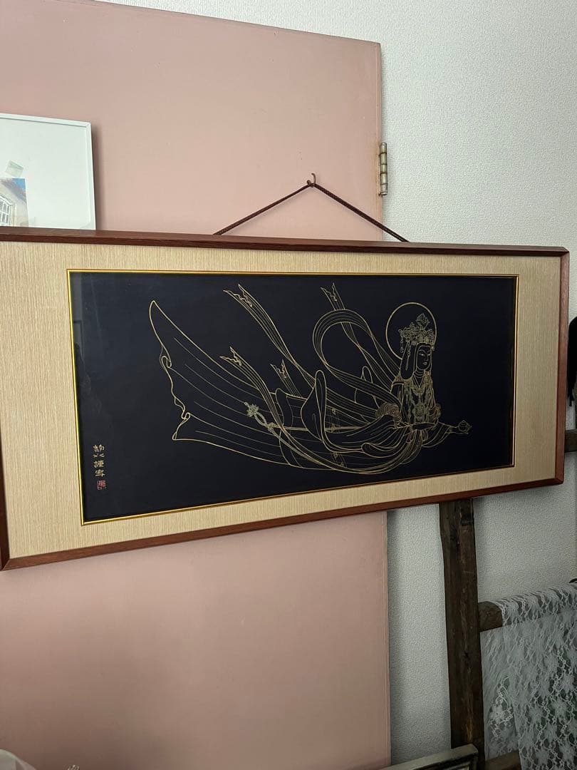 仏図　小野静以謹写