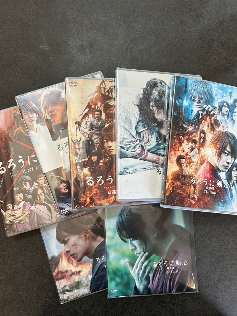 るろうに剣心 佐藤健全シリーズDVD セット 7枚