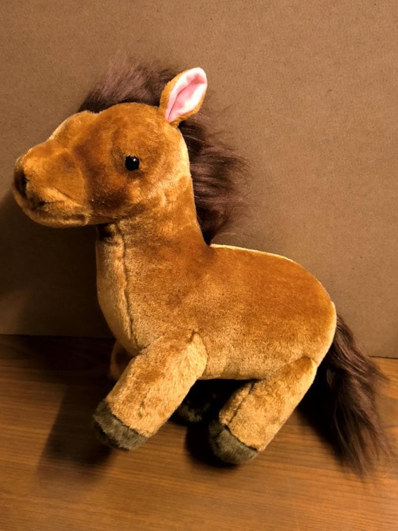 高知競馬サポートKRA 馬 ぬいぐるみ [H23xD25cm] ハルウララ素体