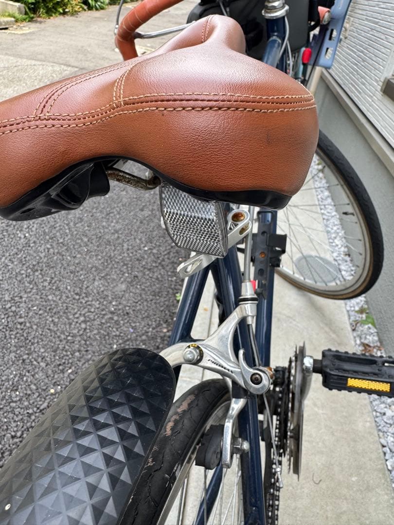 (配送付き)ダークブルー自転車 内装変速機付き