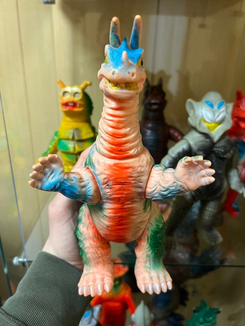 ブルマァク キングザウルス三世 当時物 早い者勝ち‼️ マルサン ソフビ ポピー