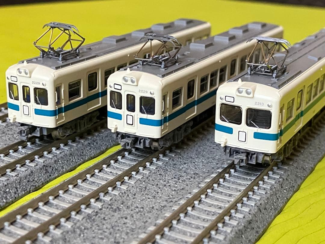 トミーテック 鉄道コレクション 小田急2200形 動力付き6両セット