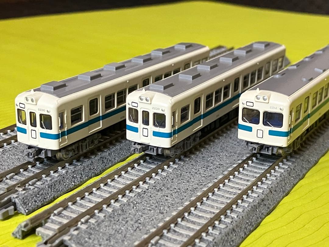 トミーテック 鉄道コレクション 小田急2200形 動力付き6両セット