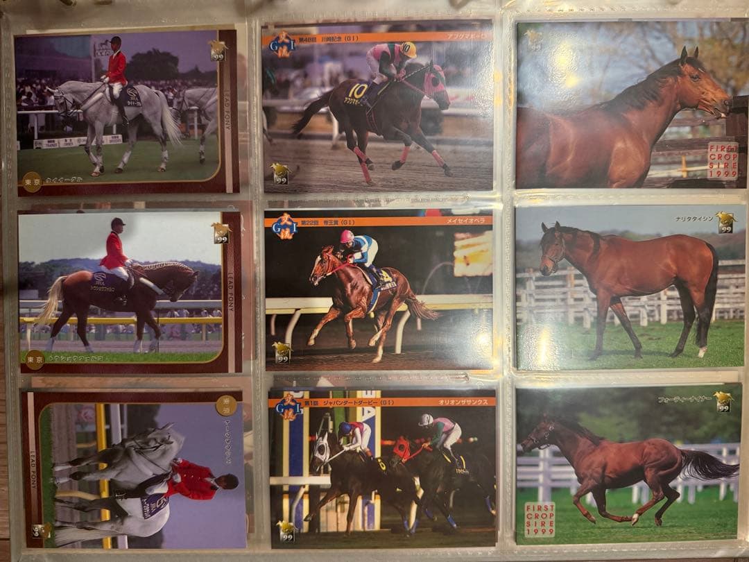 1999 BANDAI サラブレッドカードコンプリート