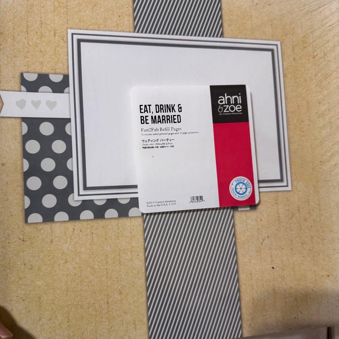 クリエイティブメモリーズ creativememories F2F台紙 4パック