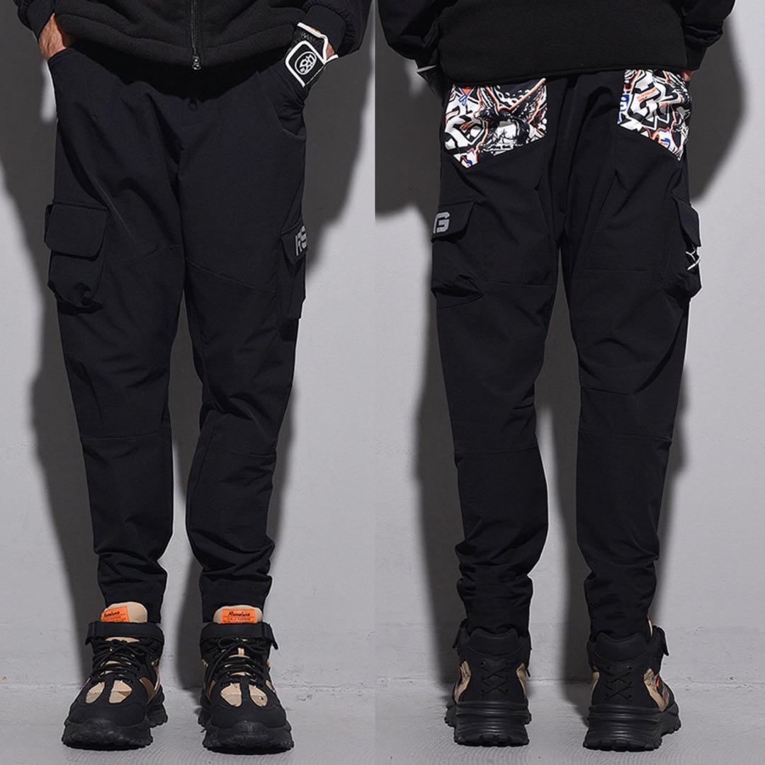 ラッセルノ ゴルフ ハーフジップ プルオーバー セットアップ ブラック L 5