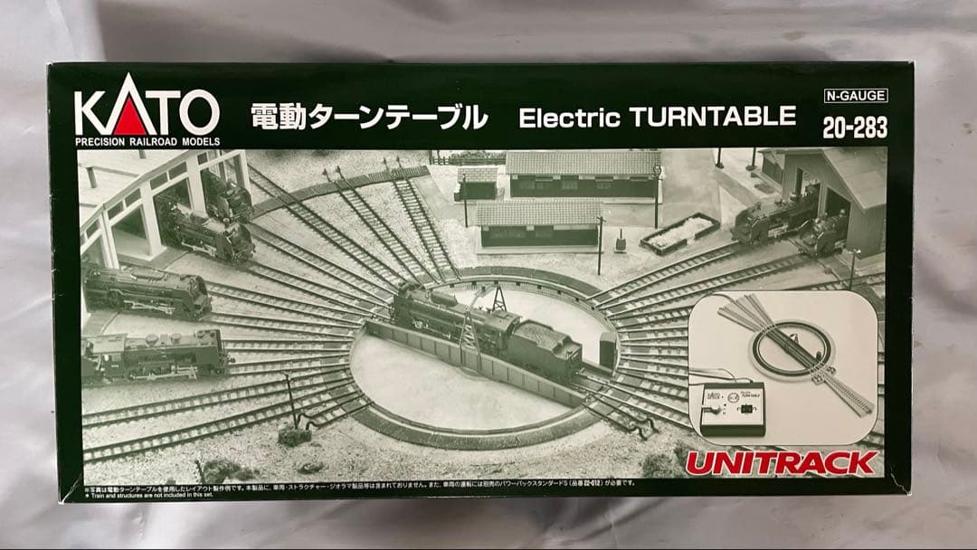 KATO 20-283 ターンテーブル 20-286拡張線路セット(曲線)