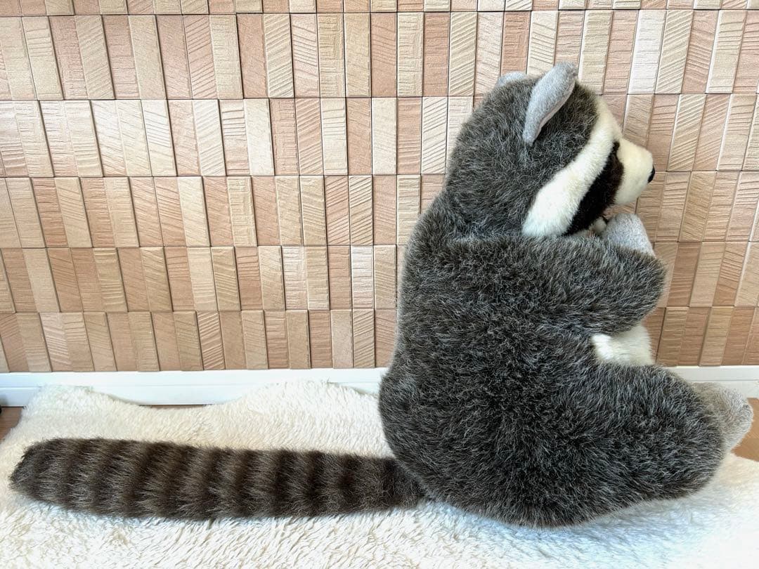 ファースト社 アライグマ ぬいぐるみ（ヒゲなし）