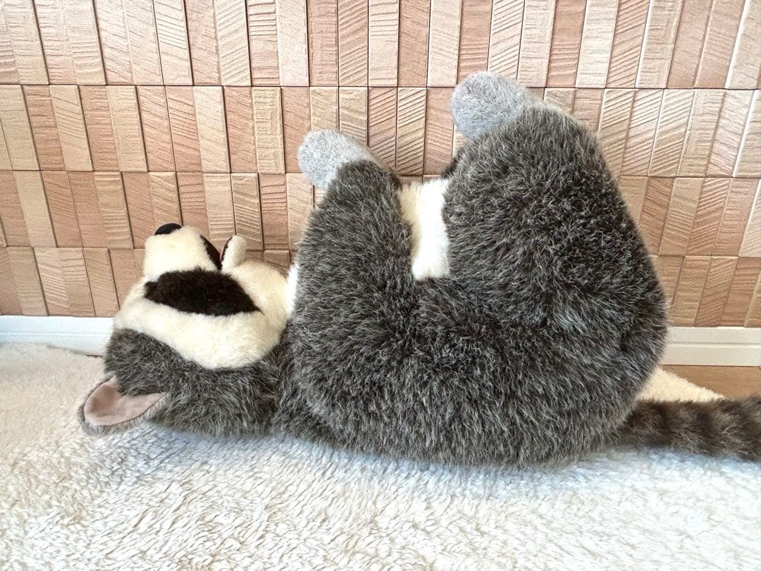 ファースト社 アライグマ ぬいぐるみ（ヒゲなし）