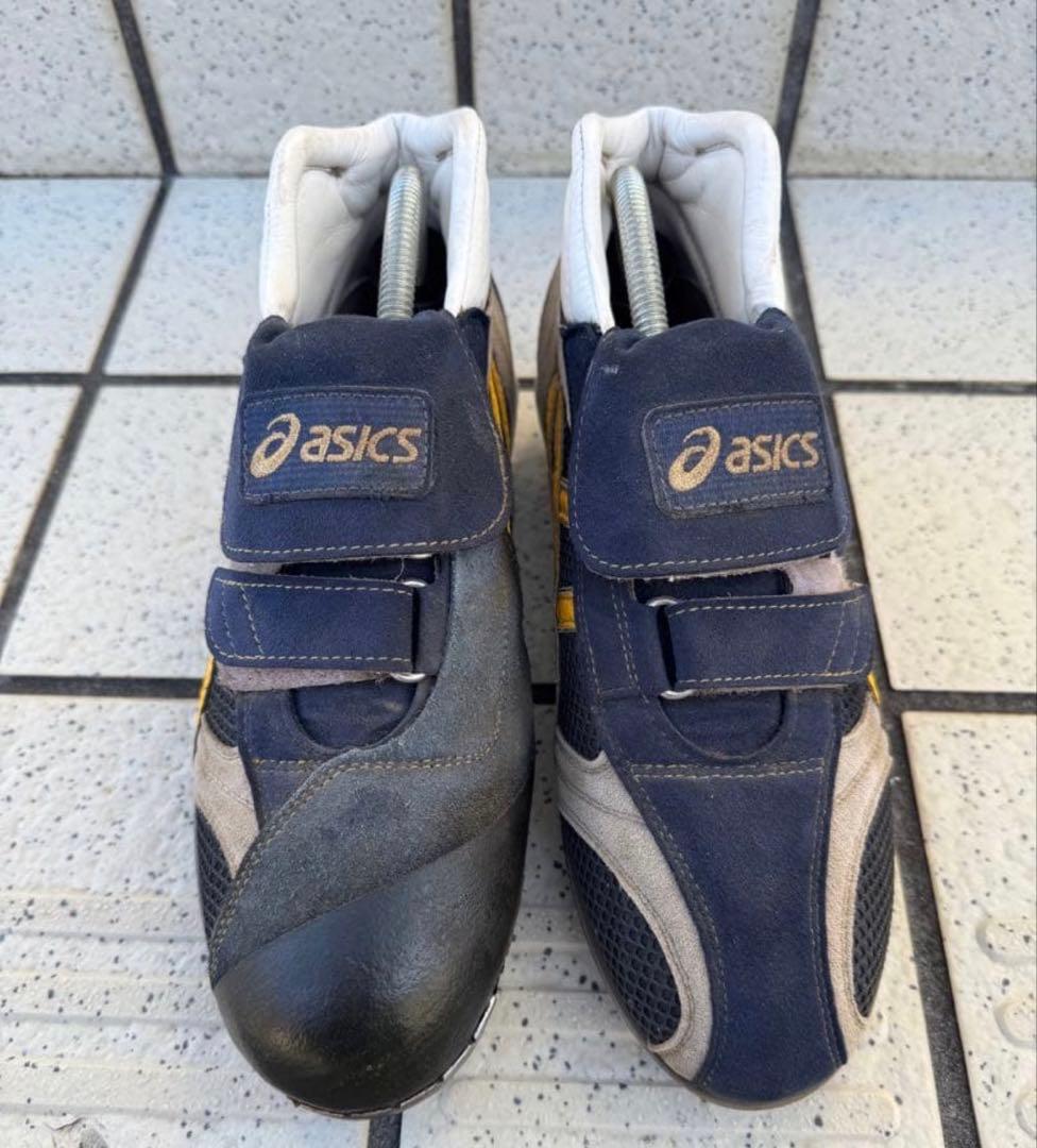 アシックスオーダースパイク　27cm ヌバック