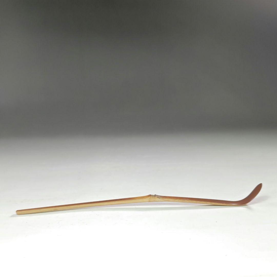 ウ278 茶杓『大徳寺　藤井誡堂　極箱　在銘』『竹器師　黒田宗玄　下削』茶道具