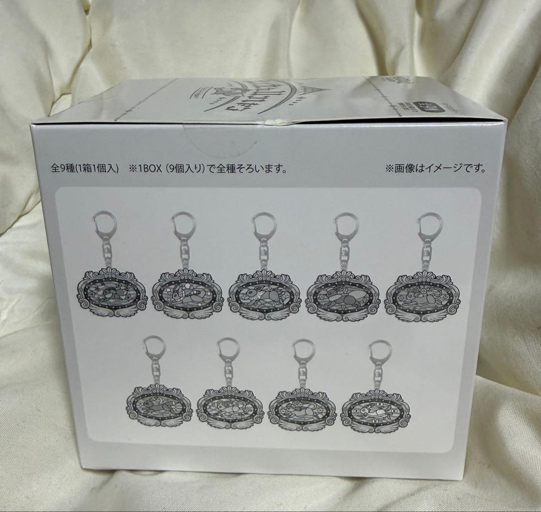 ポケパークカントー　限定　イーブイズ　アクリルキーホルダー　フルコンプセット