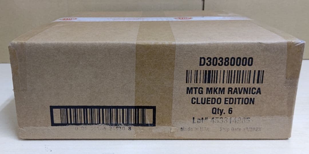 MTG カルロフ邸殺人事件 ラブニカ クルードエディション 英語版 1カートン分