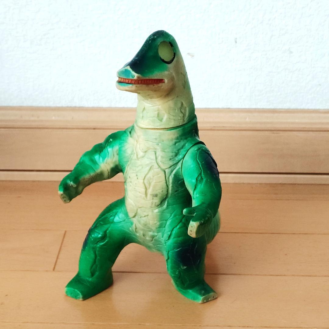 【ジャンク】 ブルマァク エレキング ソフビ 当時物 ウルトラセブン