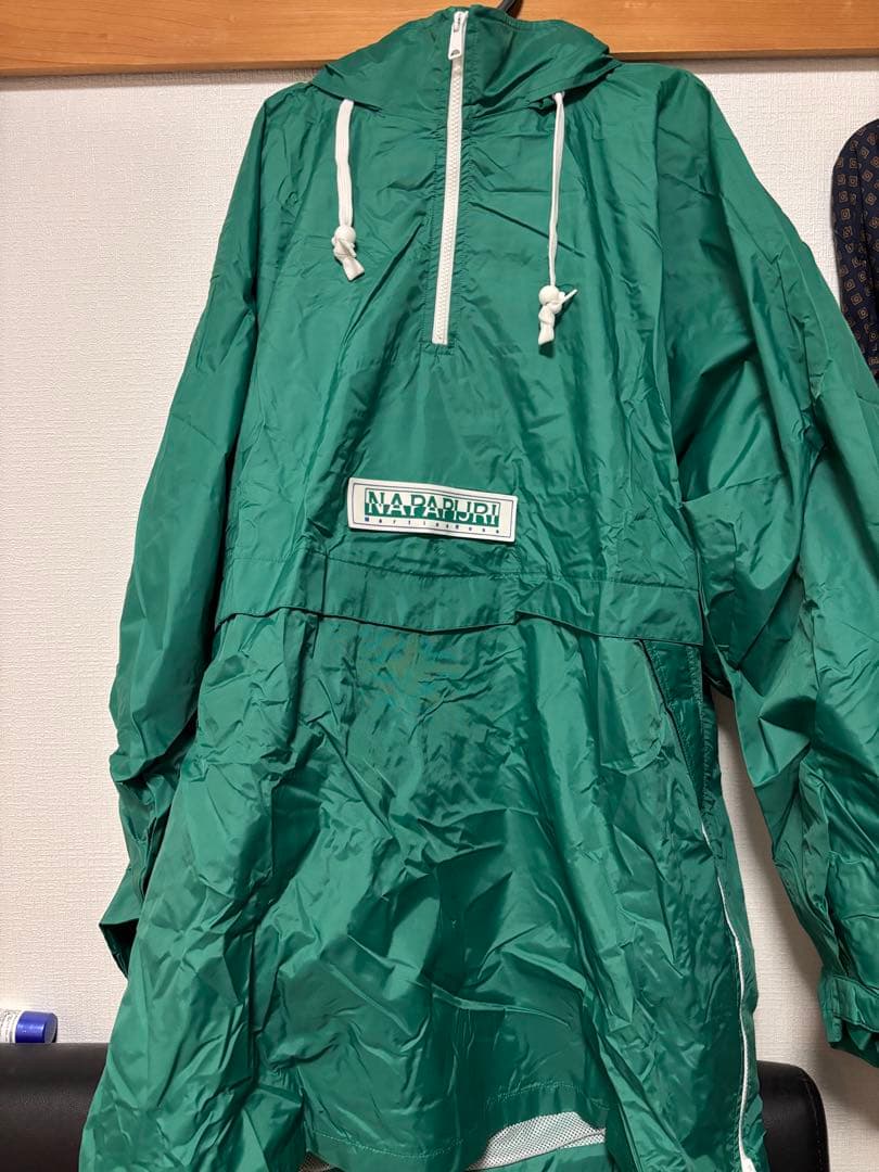 NAPAPIJRI グリーン レインウェア