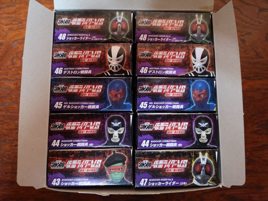 SHODO仮面ライダーVS 結成!悪の軍団! (10個入)