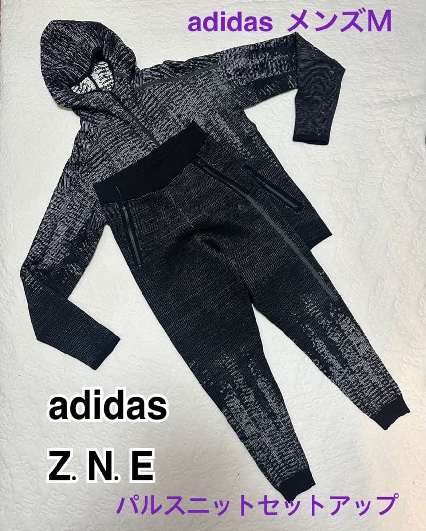 adidas Z.N.E パルスニットセットアップ メンズM