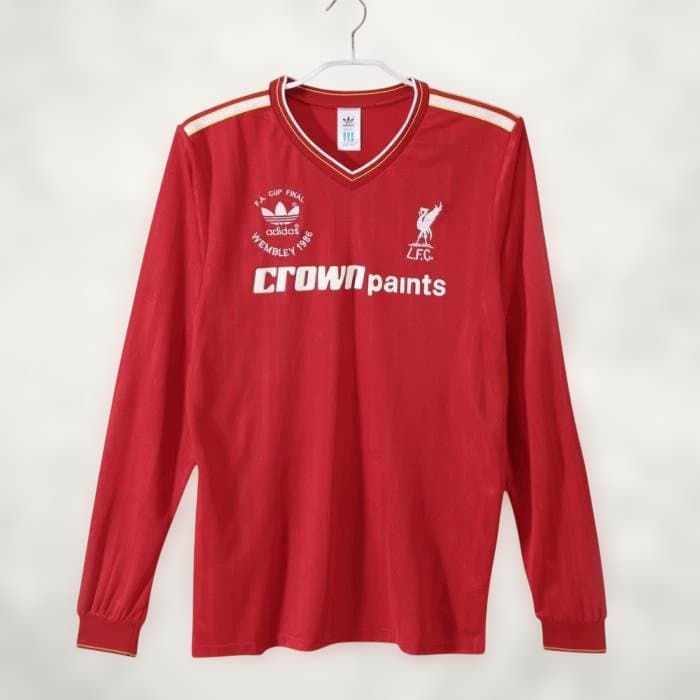 ウェア Liverpool  Retro Long Sleeve 1986/87
