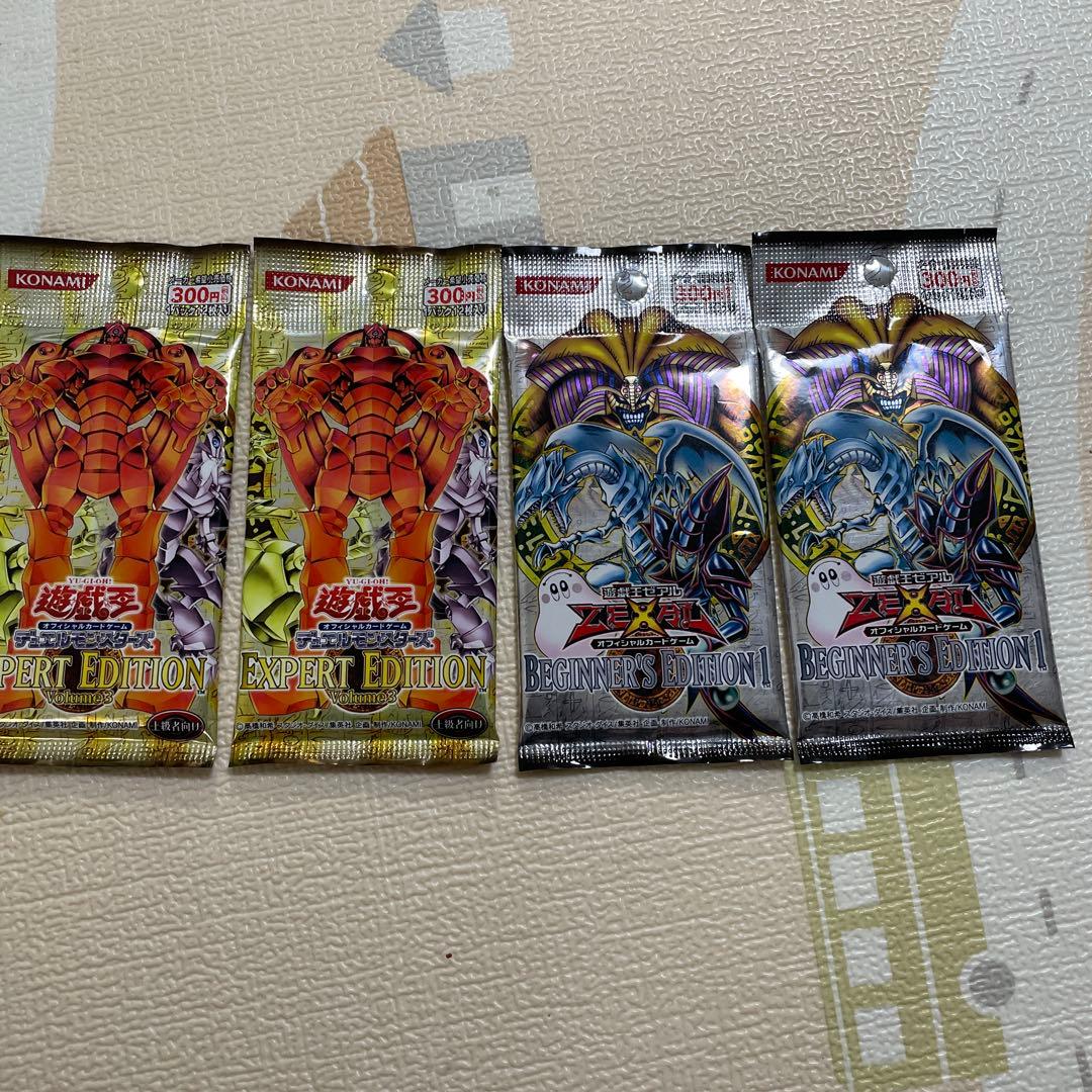 遊戯王　4パック　まとめ売り