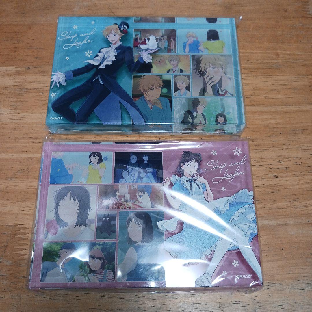 スキップとローファー プレミアムアクリルブロック 不思議の国のアリス 新品未開封