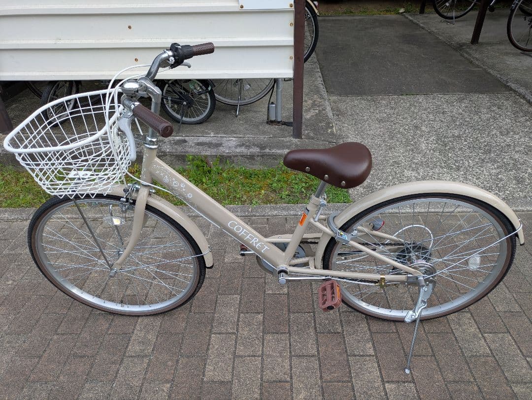 【引取限定！大阪】美品！イオンバイク自転車 コフレ24インチ女の子　子供用