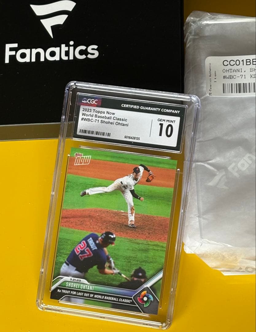 2023 Topps Now Shohei Ohtani WBC決勝 10カード