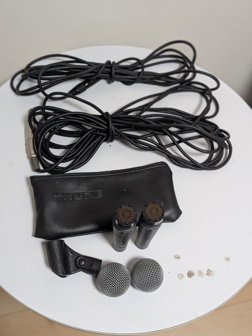 SHURE SM58 ダイナミックマイク 2本セット