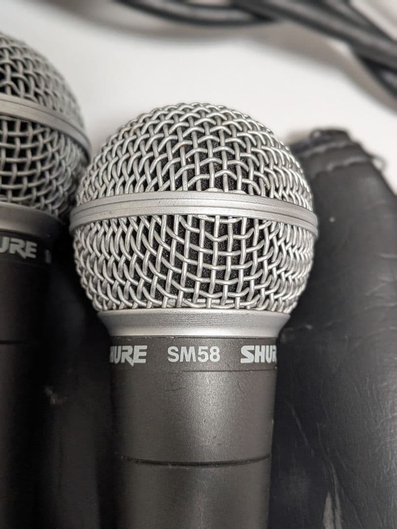 SHURE SM58 ダイナミックマイク 2本セット
