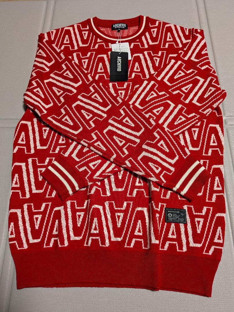 ARCHIVIO ロゴパターン セーター 48