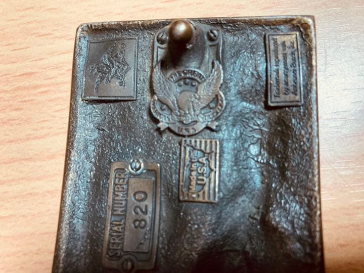 ヴィンテージバックルです。