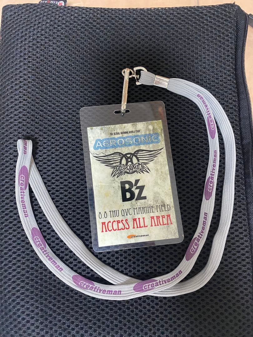 B'z エアロスミス エアロソニック 2013 スタッフパス