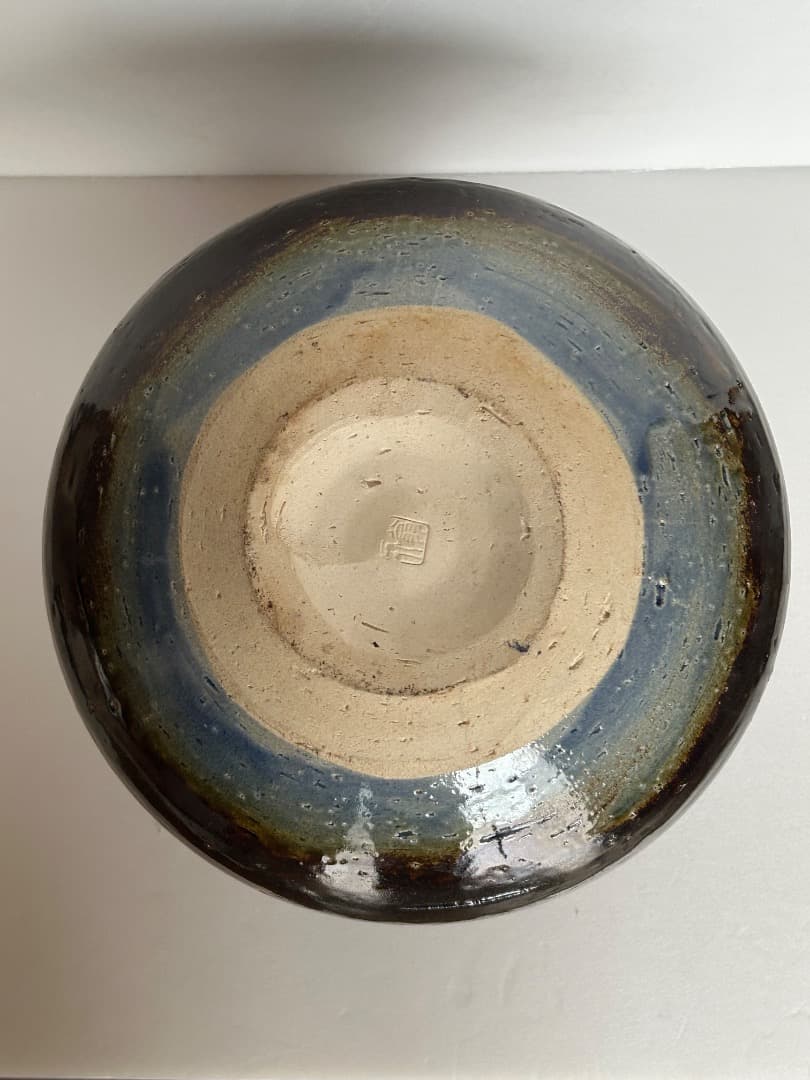 釉彩花瓶　(中島翁介 作)