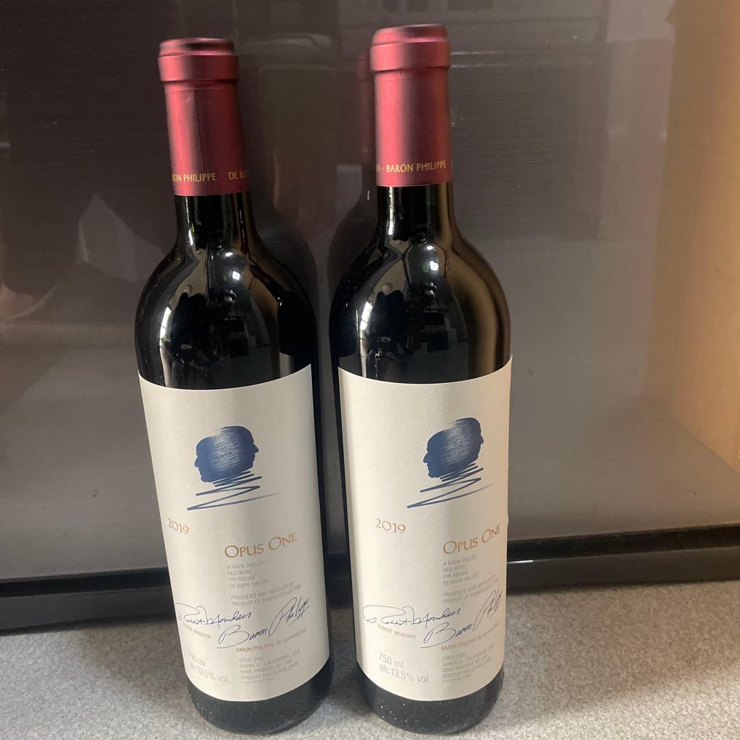 2本 オーパス・ワン 750ml Opus One 2019 （21)