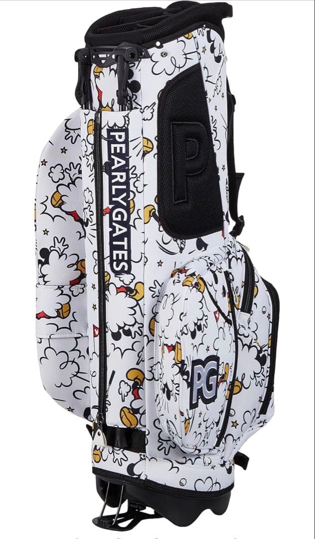 ⭐︎パーリーゲイツ　ミッキーマウス　キャディバッグ　パターキャッチャー付き⭐︎