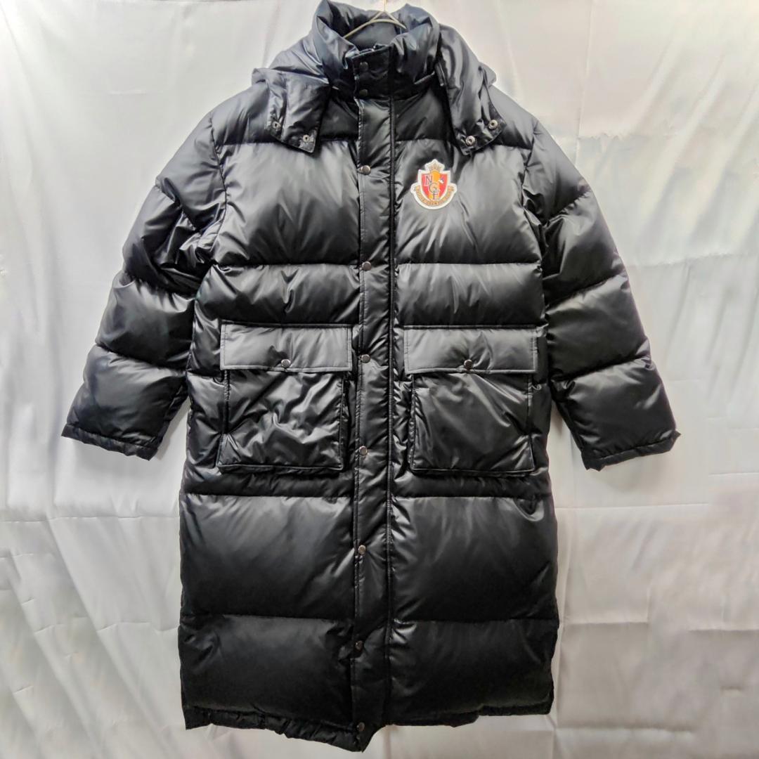 美品　名古屋グランパスエイト　ベンチコート　Jリーグオフィシャル　ダウン　黒　F