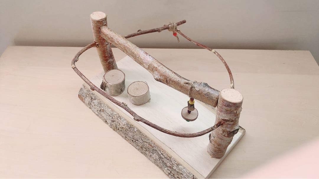 絵になる〜♪スタンド　キウイのツル