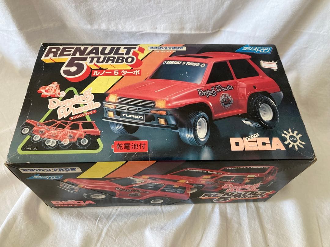 希少☆未使用品 ルノー5ターボ 1/12スケール ラジコン ダンシングウィリー